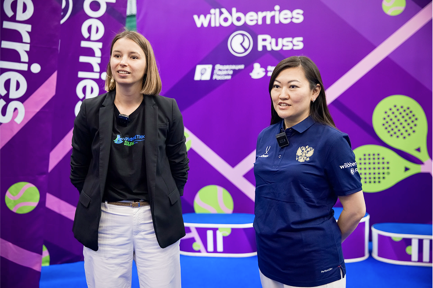 Фото с благотворительного падел-турнира Wildberries и Russ в Лужниках
