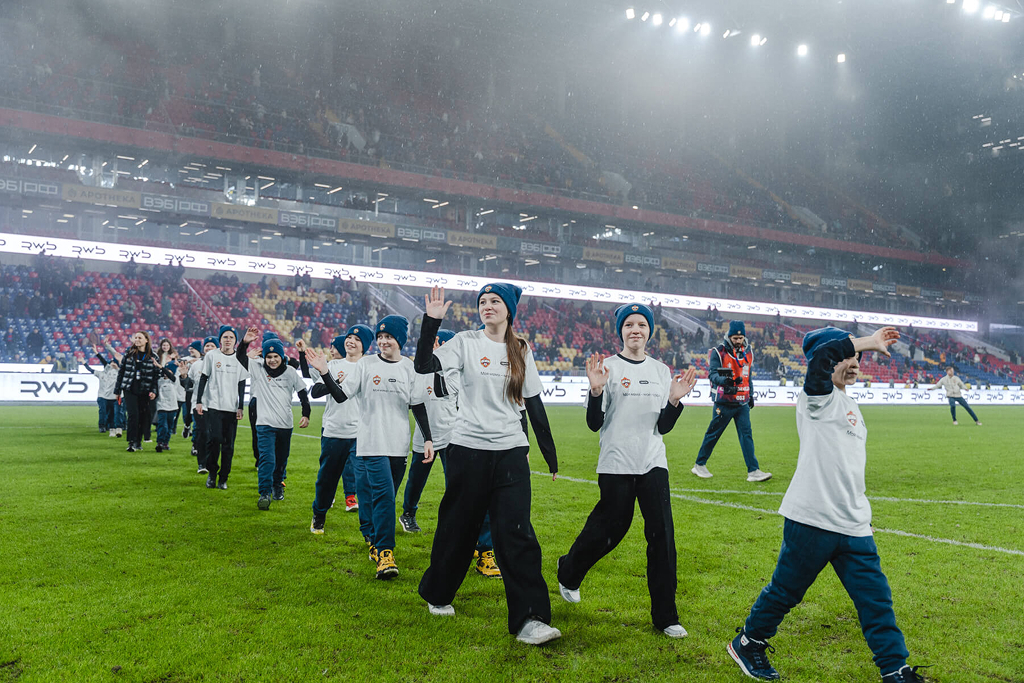 Тематический матч ПФК ЦСКА: моя мама - мой герой